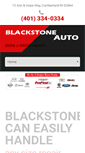Mobile Screenshot of blackstoneauto.com